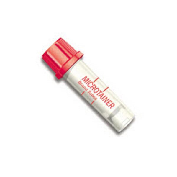 250-500ul Red BD Microtainer Tubes